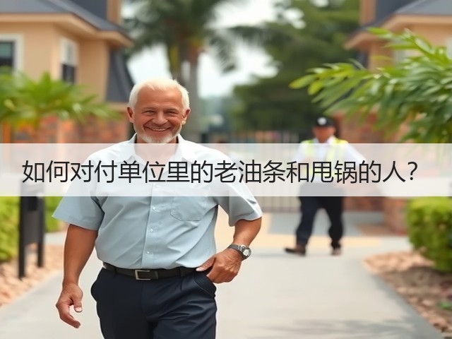 如何对付单位里的老油条和甩锅的人?(图3) 如何对付单位里的老油条和甩锅的人?(图3)