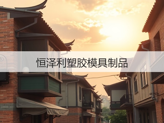 恒泽利塑胶模具制品(图2)