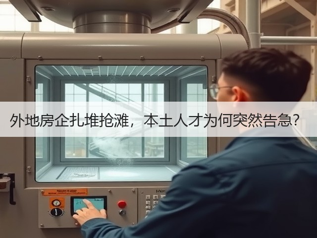外地房企扎堆抢滩,本土人才为何突然告急?(图2) 外地房企扎堆抢滩,本土人才为何突然告急?(图2)