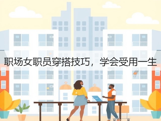 职场女职员穿搭技巧，学会受用一生(图2)