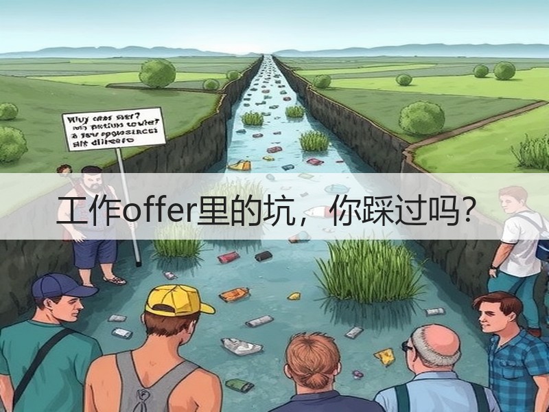工作offer里的坑，你踩过吗？