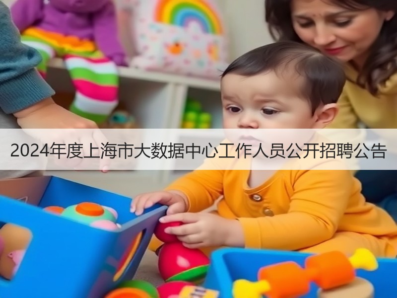 2024年度上海市大数据中心工作人员公开招聘公告