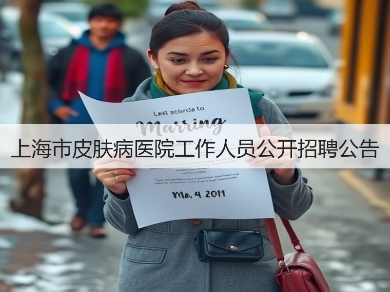 上海市皮肤病医院工作人员公开招聘公告