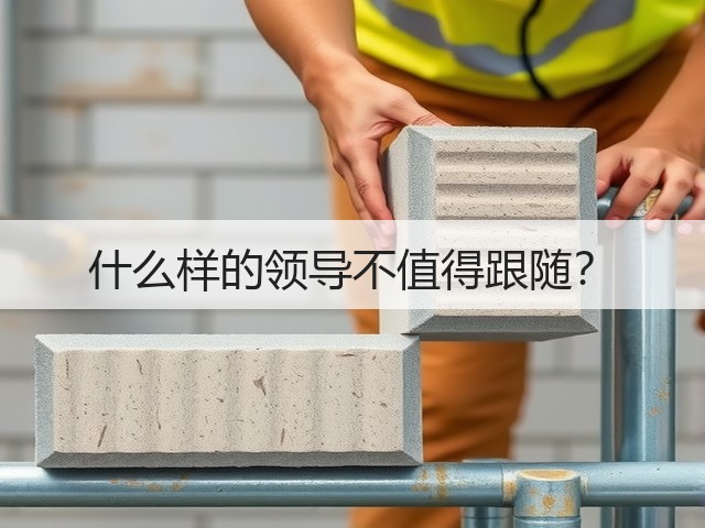 什么样的领导不值得跟随?(图1) 什么样的领导不值得跟随?(图1)