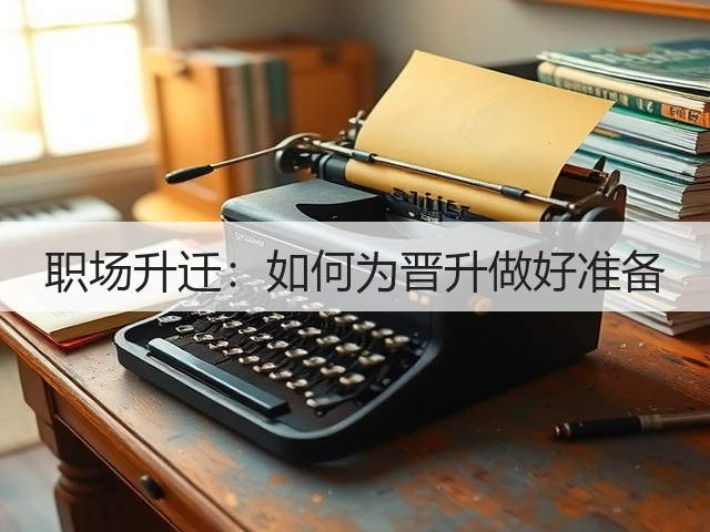 职场升迁:如何为晋升做好准备(图2) 职场升迁:如何为晋升做好准备(图2)