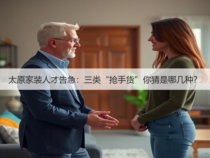 太原家装人才告急：三类“抢手货”你猜是哪几种？