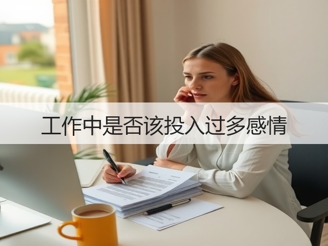 工作中是否该投入过多感情(图3) 工作中是否该投入过多感情(图3)