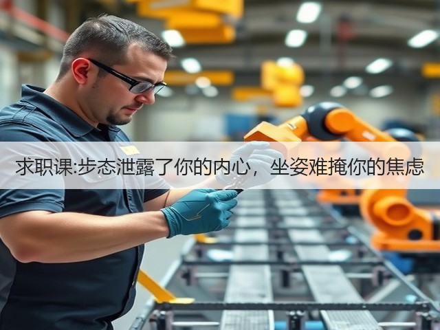 求职课:步态泄露了你的内心，坐姿难掩你的焦虑(图3)