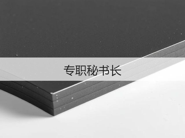 专职秘书长(图2) 专职秘书长(图2)