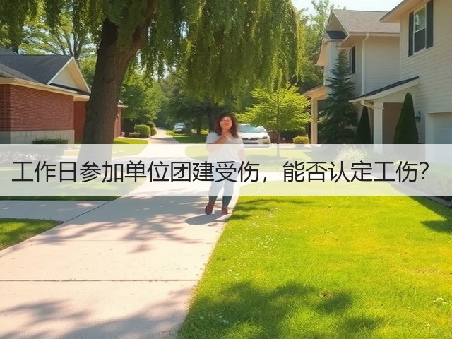工作日参加单位团建受伤,能否认定工伤?(图2) 工作日参加单位团建受伤,能否认定工伤?(图2)