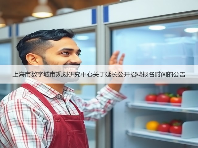 上海市数字城市规划研究中心关于延长公开招聘报名时间的公告(图3)