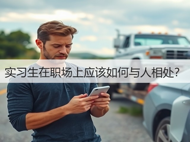 实习生在职场上应该如何与人相处？(图1)