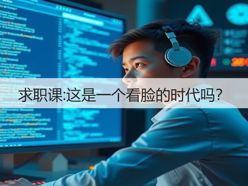 求职课:这是一个看脸的时代吗？