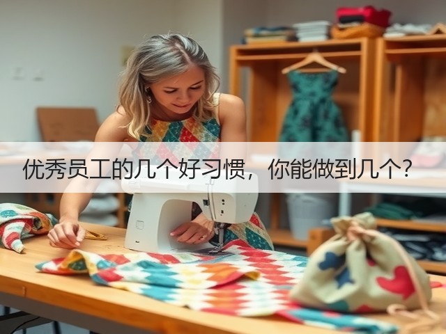 优秀员工的几个好习惯,你能做到几个?(图1) 优秀员工的几个好习惯,你能做到几个?(图1)