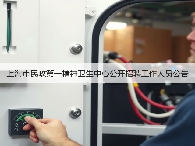 上海市民政第一精神卫生中心公开招聘工作人员公告(图3)