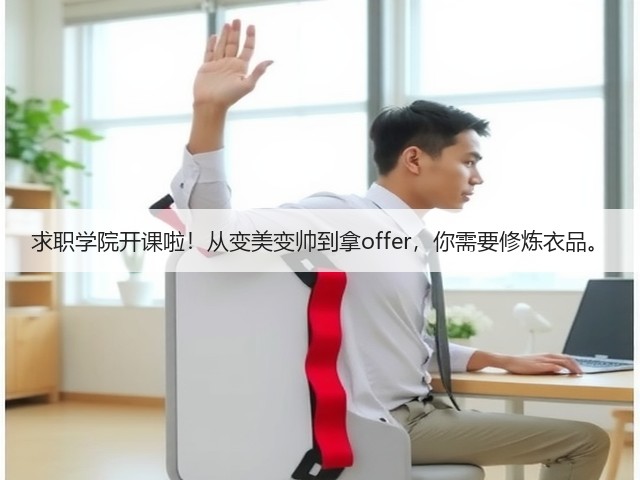 求职学院开课啦！从变美变帅到拿offer，你需要修炼衣品。(图2)