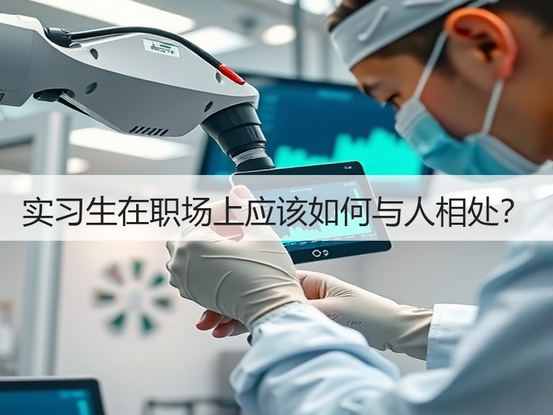 实习生在职场上应该如何与人相处？