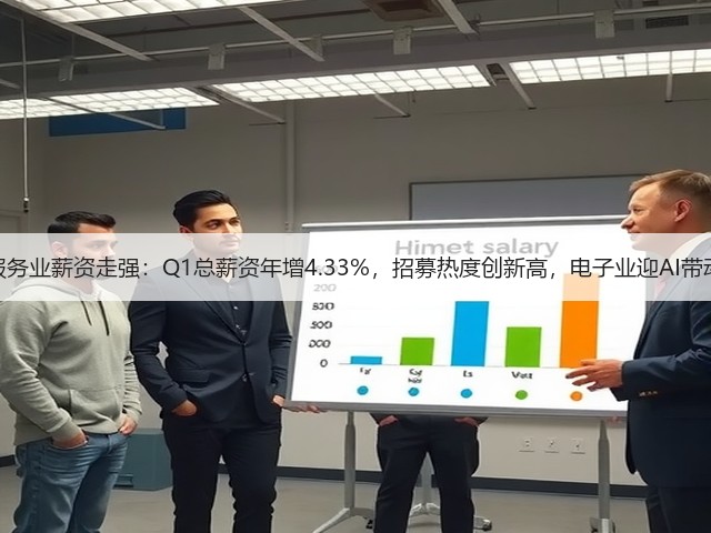 台湾服务业薪资走强:Q1总薪资年增4.33%,招募热度创新高,电子业迎AI带动复苏(图2) 台湾服务业薪资走强:Q1总薪资年增4.33%,招募热度创新高,电子业迎AI带动复苏(图2)