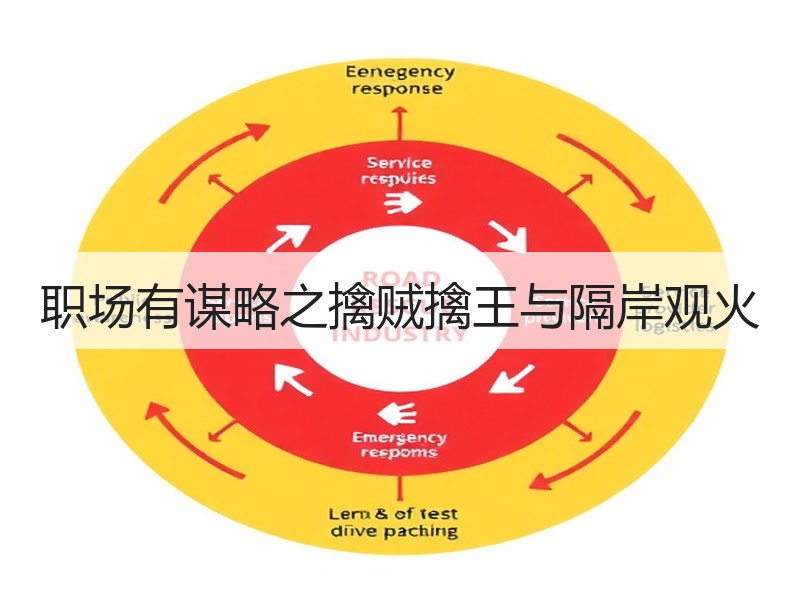 职场有谋略之擒贼擒王与隔岸观火