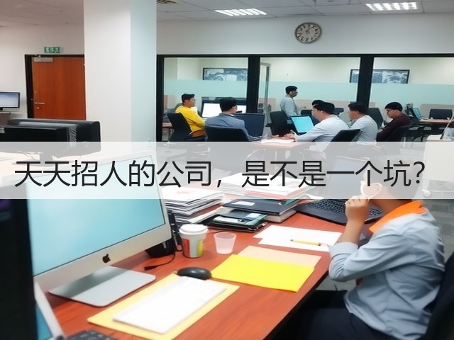 天天招人的公司,是不是一个坑?(图2) 天天招人的公司,是不是一个坑?(图2)