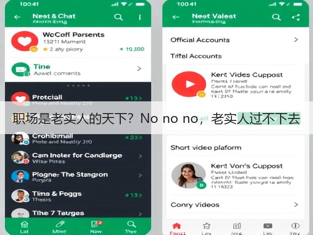 职场是老实人的天下?No no no,老实人过不下去(图1) 职场是老实人的天下?No no no,老实人过不下去(图1)