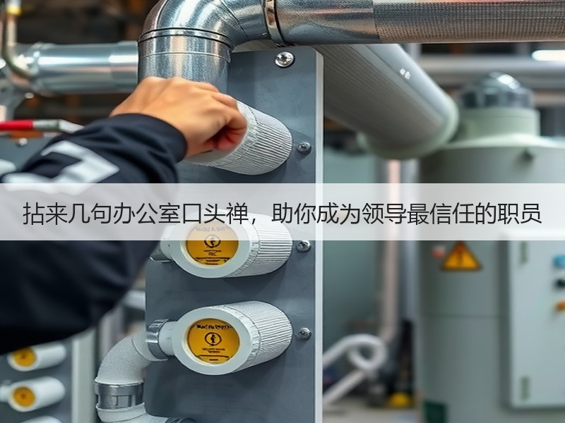 拈来几句办公室口头禅，助你成为领导最信任的职员