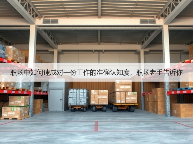 职场中如何速成对一份工作的准确认知度,职场老手告诉你(图2) 职场中如何速成对一份工作的准确认知度,职场老手告诉你(图2)