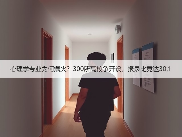 心理学专业为何爆火?300所高校争开设,报录比竟达30:1(图3) 心理学专业为何爆火?300所高校争开设,报录比竟达30:1(图3)