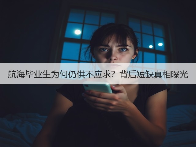 航海毕业生为何仍供不应求?背后短缺真相曝光(图1) 航海毕业生为何仍供不应求?背后短缺真相曝光(图1)