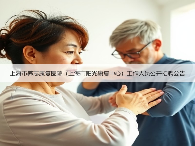 上海市养志康复医院（上海市阳光康复中心）工作人员公开招聘公告