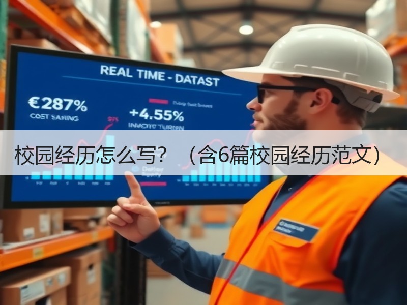 校园经历怎么写？（含6篇校园经历范文）