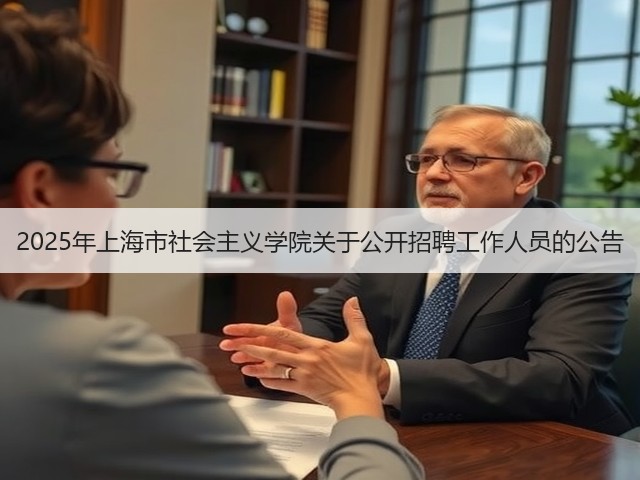2025年上海市社会主义学院关于公开招聘工作人员的公告(图2) 2025年上海市社会主义学院关于公开招聘工作人员的公告(图2)