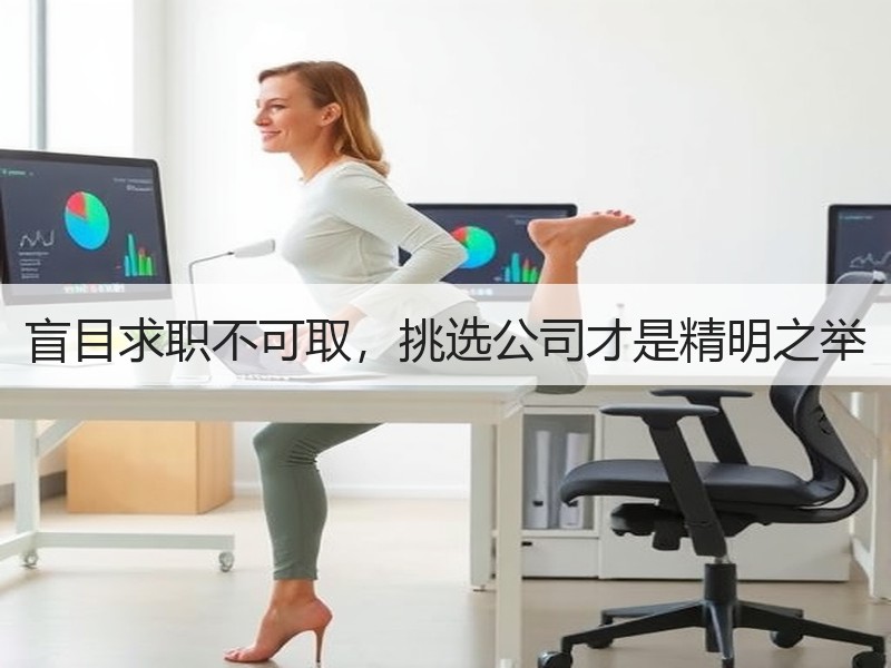 盲目求职不可取，挑选公司才是精明之举