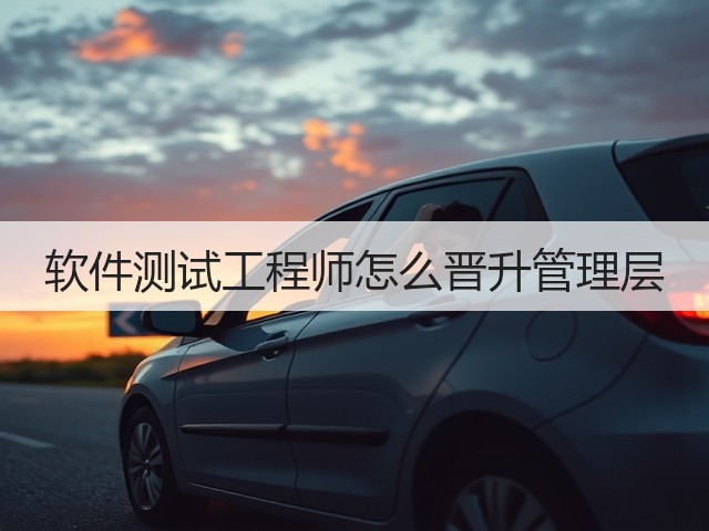软件测试工程师怎么晋升管理层(图2) 软件测试工程师怎么晋升管理层(图2)