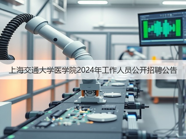 上海交通大学医学院2024年工作人员公开招聘公告(图1) 上海交通大学医学院2024年工作人员公开招聘公告(图1)