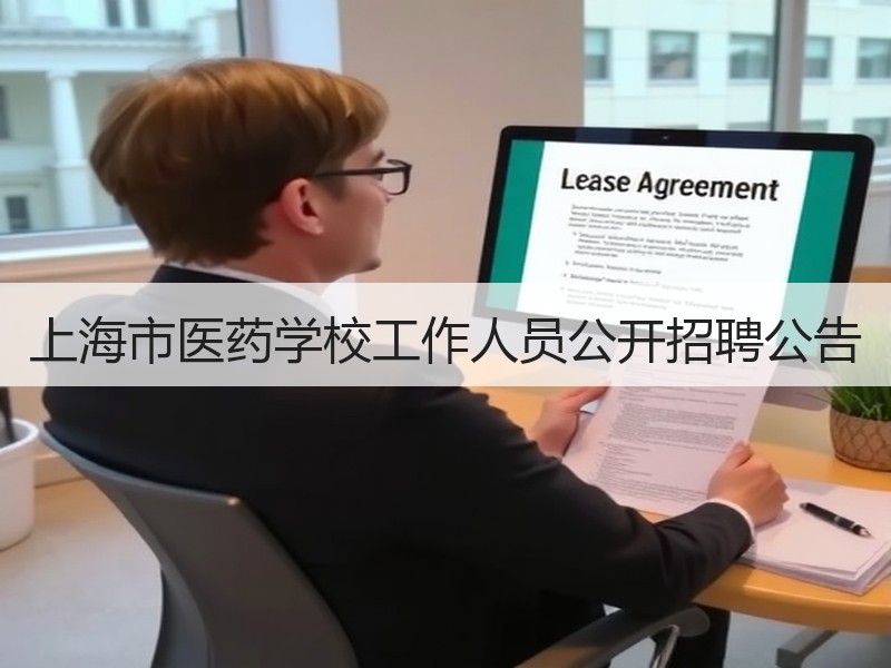 上海市医药学校工作人员公开招聘公告