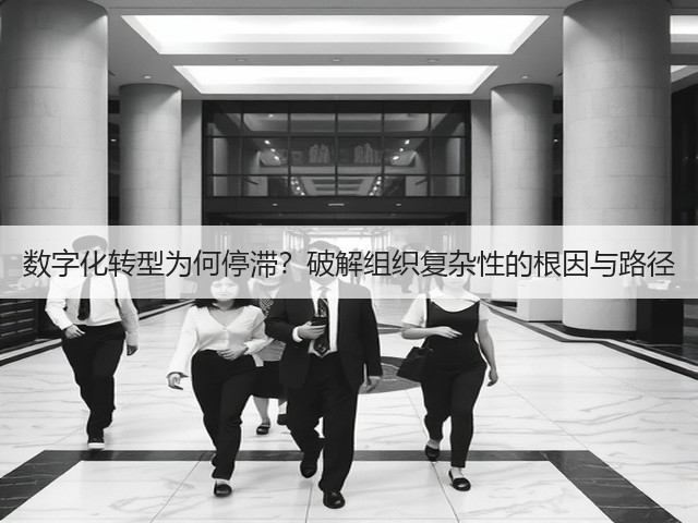 数字化转型为何停滞?破解组织复杂性的根因与路径(图3) 数字化转型为何停滞?破解组织复杂性的根因与路径(图3)