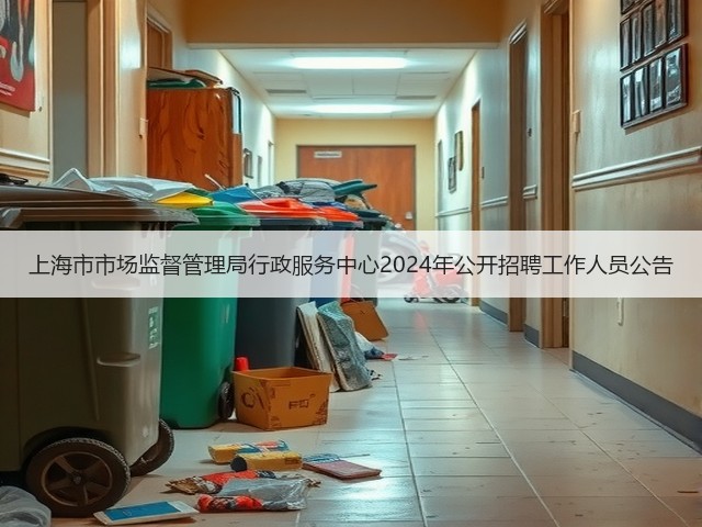 上海市市场监督管理局行政服务中心2024年公开招聘工作人员公告(图1)
