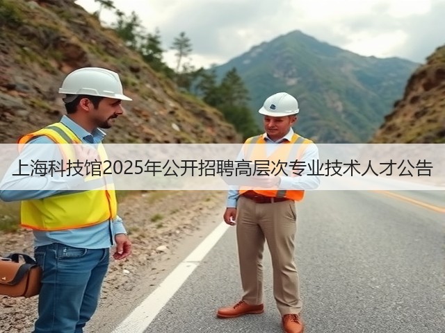 上海科技馆2025年公开招聘高层次专业技术人才公告(图1) 上海科技馆2025年公开招聘高层次专业技术人才公告(图1)