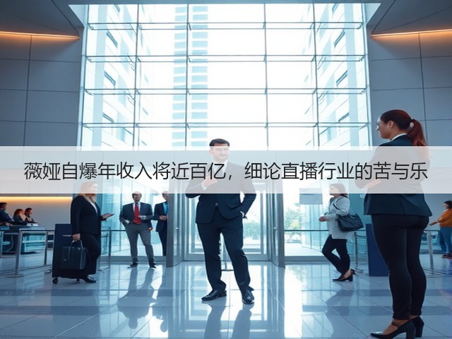 薇娅自爆年收入将近百亿,细论直播行业的苦与乐(图1) 薇娅自爆年收入将近百亿,细论直播行业的苦与乐(图1)