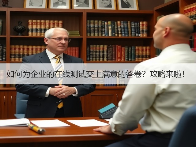 如何为企业的在线测试交上满意的答卷？攻略来啦！(图1)