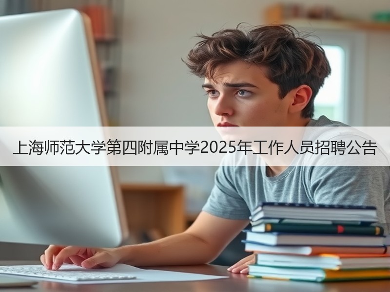上海师范大学第四附属中学2025年工作人员招聘公告