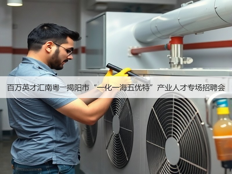 百万英才汇南粤――揭阳市“一化一海五优特”产业人才专场招聘会
