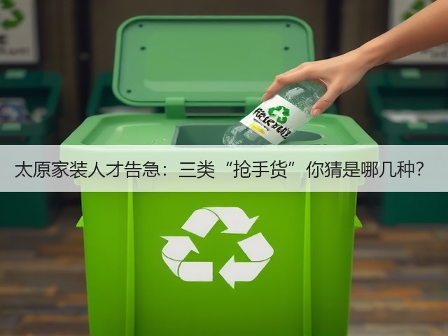 太原家装人才告急：三类“抢手货”你猜是哪几种？(图1)