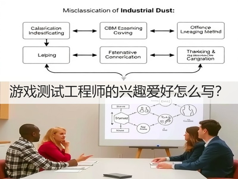 游戏测试工程师的兴趣爱好怎么写？