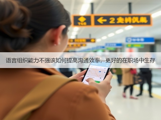 语言组织能力不强该如何提高沟通效率,更好的在职场中生存(图3) 语言组织能力不强该如何提高沟通效率,更好的在职场中生存(图3)