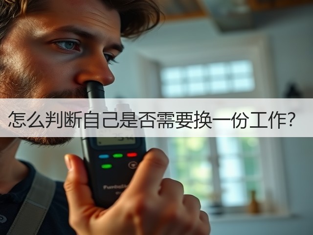 怎么判断自己是否需要换一份工作?(图1) 怎么判断自己是否需要换一份工作?(图1)