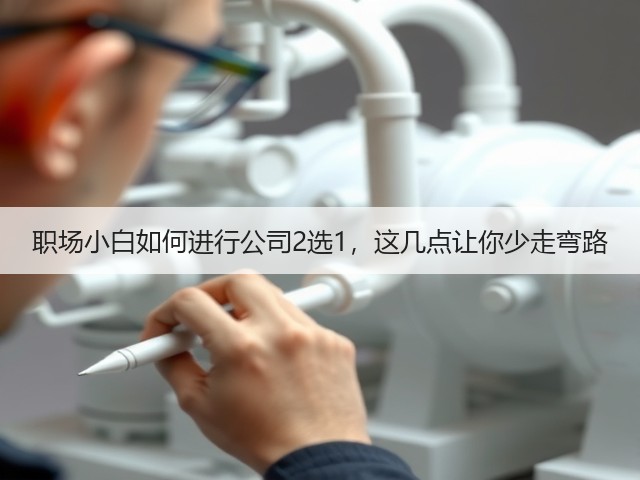 职场小白如何进行公司2选1,这几点让你少走弯路(图1) 职场小白如何进行公司2选1,这几点让你少走弯路(图1)