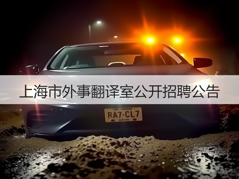 上海市外事翻译室公开招聘公告