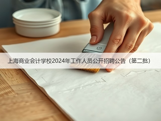 上海商业会计学校2024年工作人员公开招聘公告（第二批）(图2)